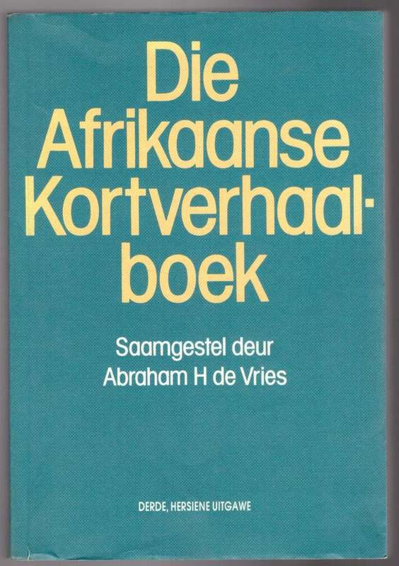 AFRIKAANSE KORTVERHAALBOEK - DEVRIES,AH