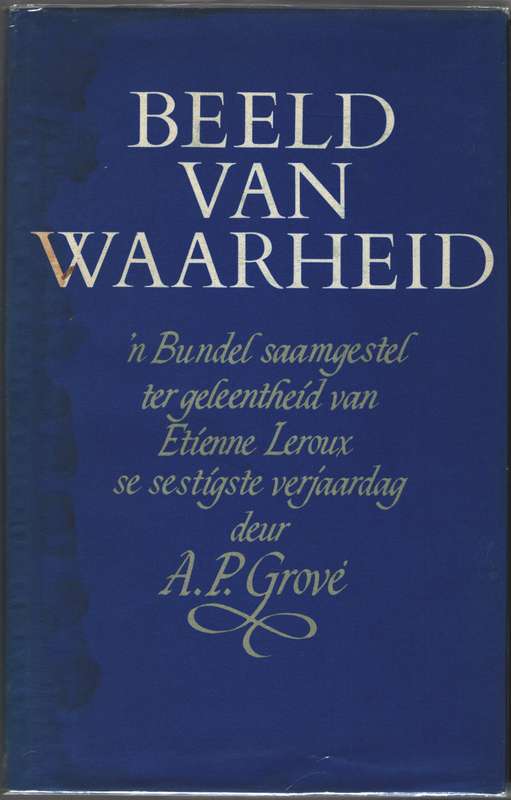 BEELD VAN WAARHEID ETIENNE LEROUX - GROVE,AP