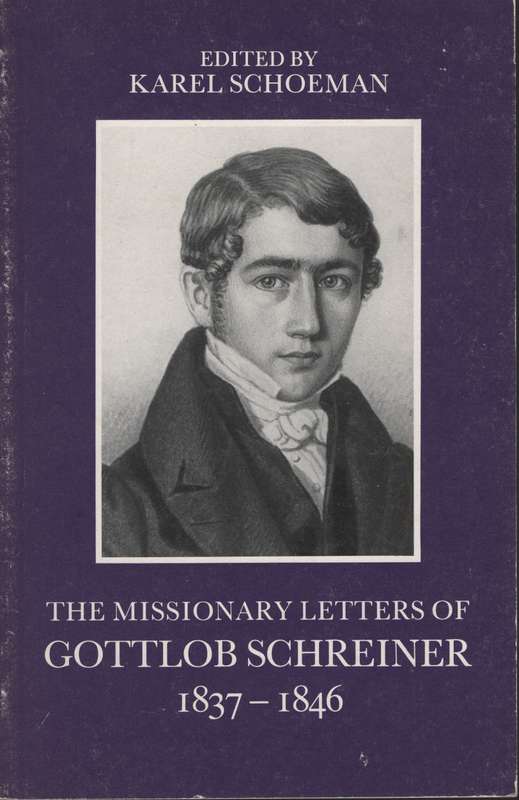 VRIJSTATIA 12 MISSIONARY LETTERS SECONDHAND - SCHOEMAN,K