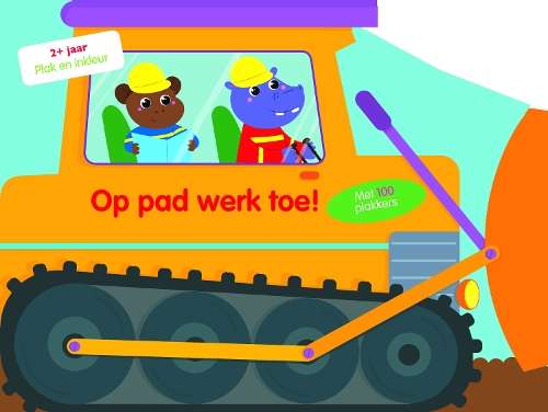 Plak en inkleur: Op pad Werk Toe! - HUMANROUSSEAU