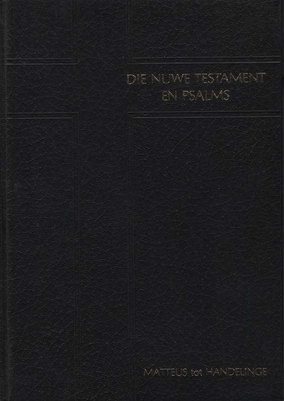 NT EN PSALMS 2 VOLS ONE STEL GROOT DRUK SECONDHAND - BYBELGENOOTSKAP