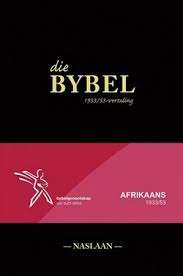 Die Bybel â 1933/1953-vertaling - BYBEL