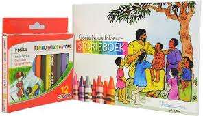 Afrikaans Bible Colouring Book: Afrikaans - BYBEL-KINDERS