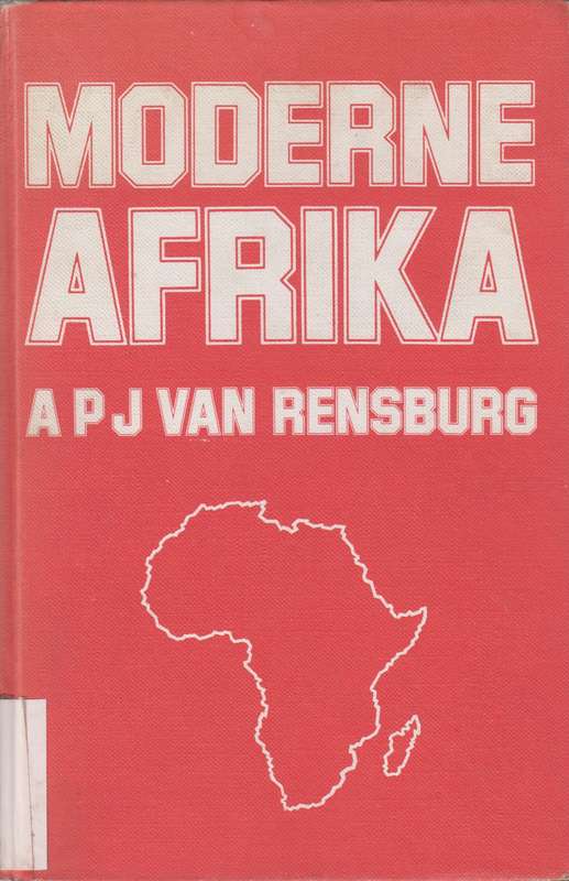 MODERNE AFRIKA - VANRENSBURG,A