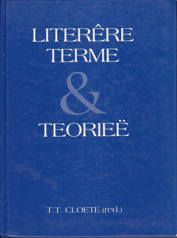 LITERE TERME & TEORIEE - CLOETE