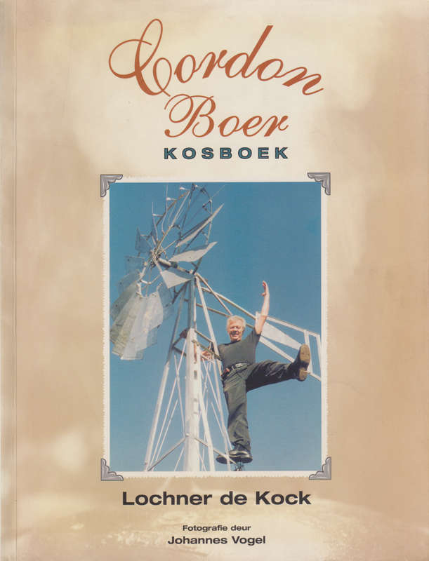 CORDON BOER KOSBOEK 2DE HANDS SECONDHAND - DEKOCK,L