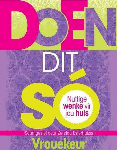 Doen dit so - VROUEKEUR