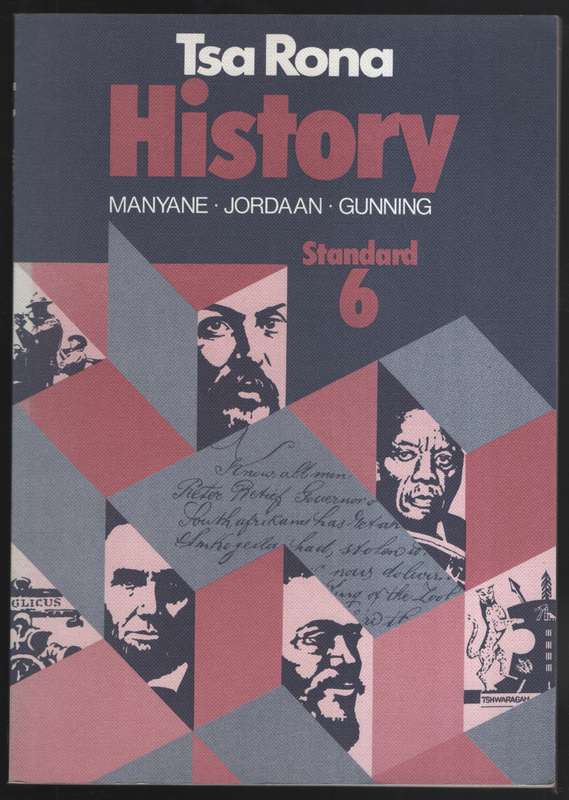 Tsa Rona History Standard 6 - Manyane, R. M.; Jordaan, S.