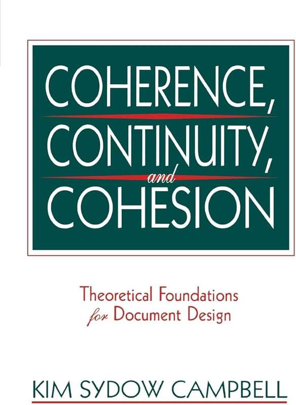 Coherence Continuity and Cohesion - Kim Sydow Campbell
