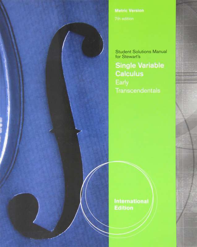 CALCULUS EARLY TRANSC SOLUTIONS 7ED - STEWART