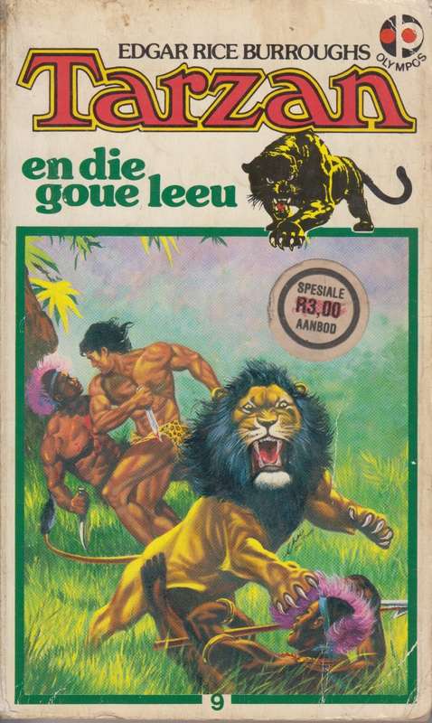 TARZAN EN DIE GOUE LEEU - BURROUGHS,E