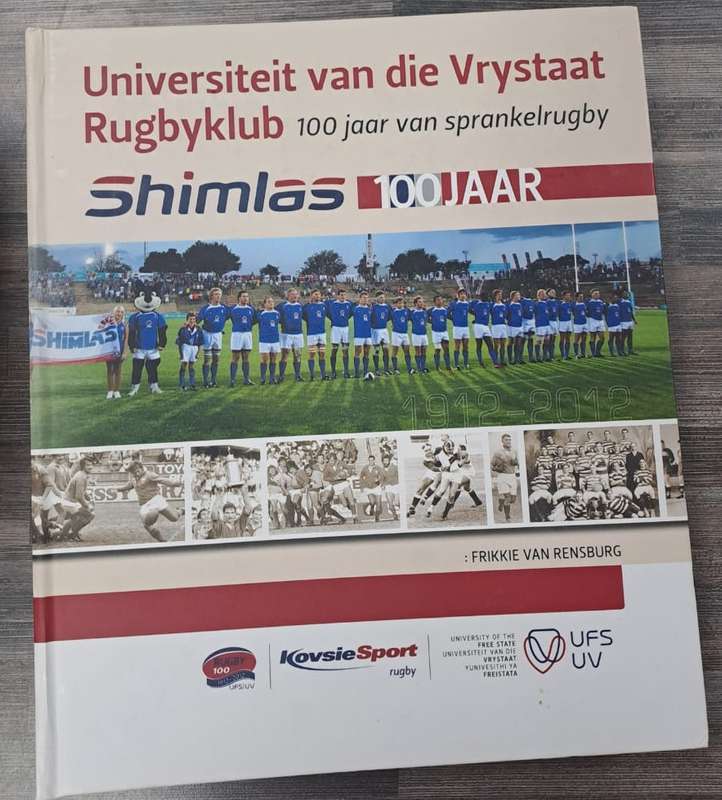 SHIMLAS 100 JAAR VRYSTAAT RUGBYKLUB - VANRENSBURG