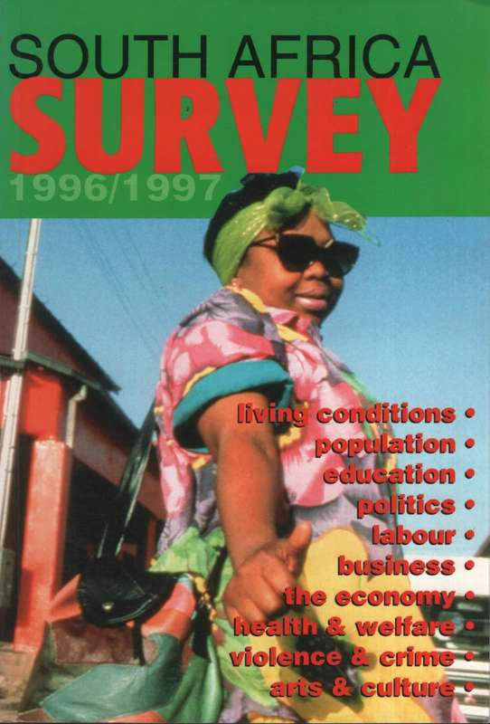 South Africa Survey 1996/1997 - Sidiropoulos, Elizabeth; et