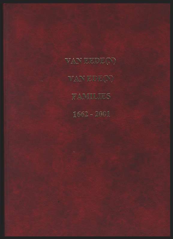 VAN EEDEN VAN EDEN FAMILIES - DEVDEKOCK,G
