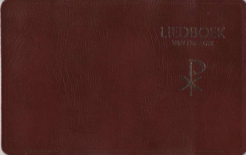 Liedboek Omslag Standaard Bruin Leer - X