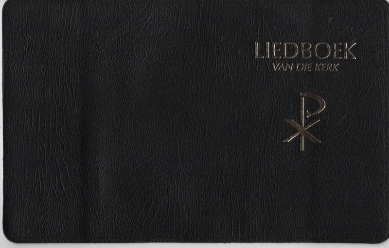 Liedboek Omslag Standaard Swart Leer - X