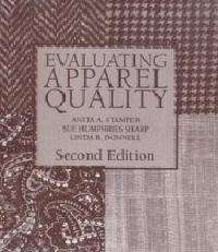 Evaluating Apparel Quality - Sue Humphries Sharp