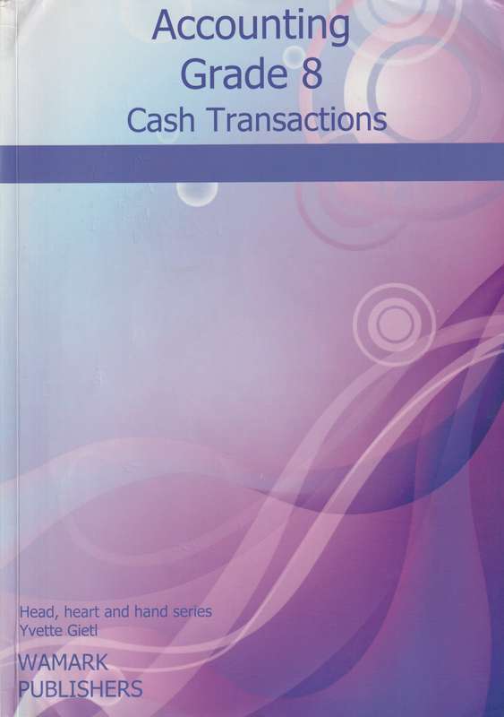 ACCOUNTING CASH TRANSACTION GR8 2H SECONDHAND - WAMARK