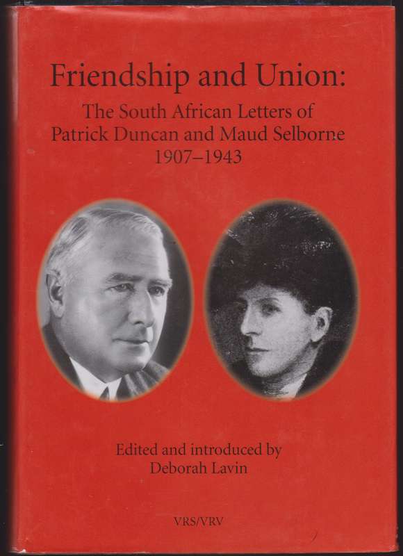 FRIENDSHIP & UNION LETTERS SECONDHAND - DUNCAN