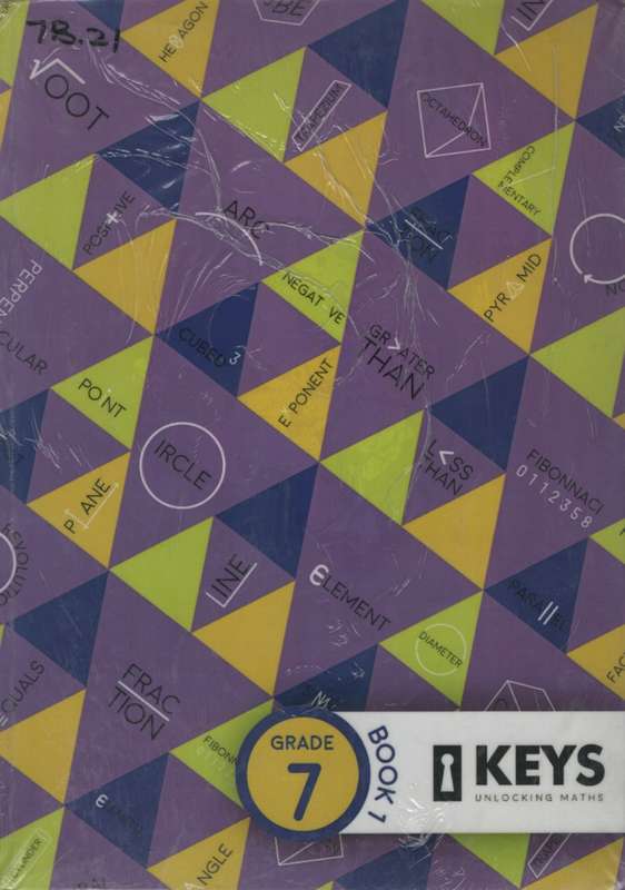 KEYS UNLOCKING MATHS GR7 BK 1&2 SECONDHAND - MATHS-GR7