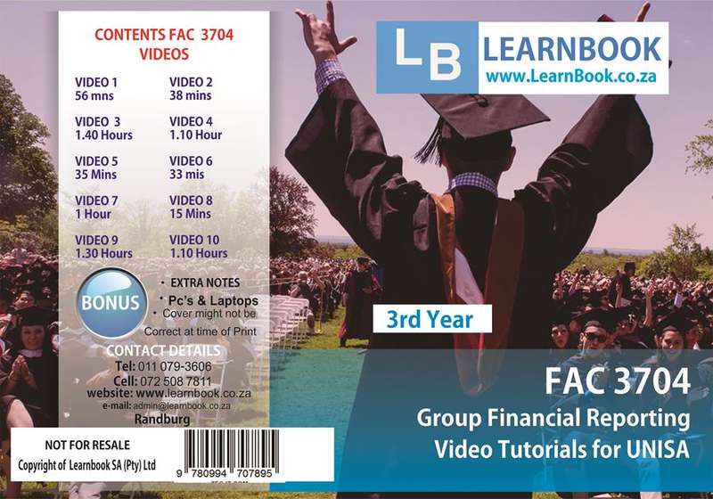 FAC 3704 DVD - LEARNBOOK