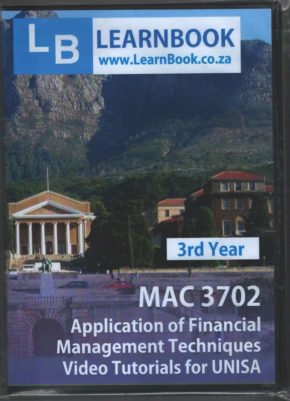 MAC 3702 DVD - LEARNBOOK