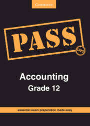 CAPS PASS Exam Guides: PASS Accounting Grade 12 - Elsabe Conradie