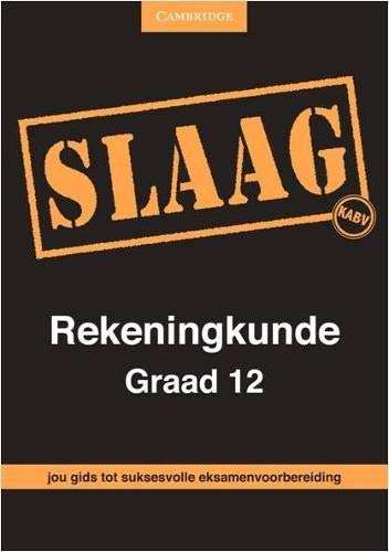 SLAAG REK GR 12 SG SECONDHAND - X