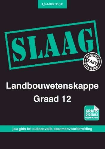CAPS PASS Exam Guides: SLAAG Landbouwetenskappe Graad 12 - Altus Strydom