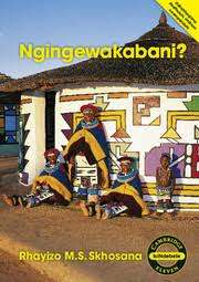 NGINGEWAKABANI ISINDEBELE LIT - SKHOSANA,RMS
