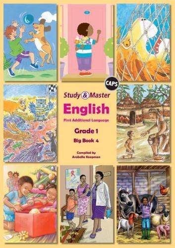 Study and Master English Literacy Grade 1 Big Book 4 Caps - BIGBOOK-GR1