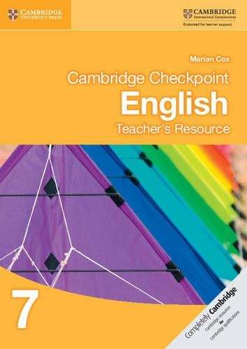 Cambridge Checkpoint English Teacher's Resource 7 - Marian Cox