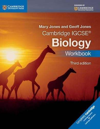 Cambridge International IGCSE: Cambridge IGCSE (R) Biology Workbook - Mary Jones