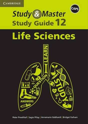 CAPS Study and Master Study Guides: Study & Master Life Sciences Stu - Gonasagaren Pillay