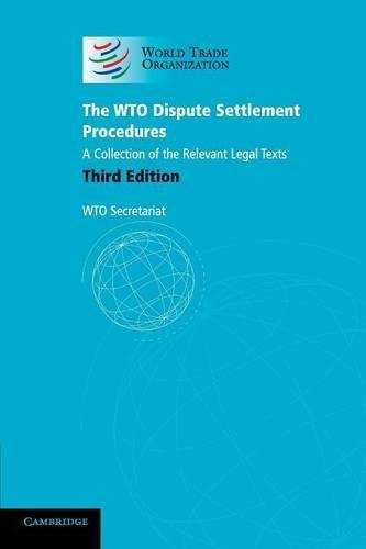 The WTO dispute settlement procedures - WTO Secretariat