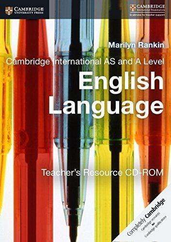 Cambridge International AS and A Level English Language Teacher's Re - Marilyn Rankin