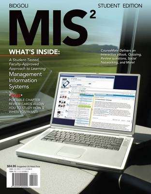 MIS2 (with Review Cards and CourseMate Printed Access Card) - Hossein Bidgoli
