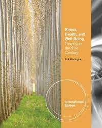 Stress Health and Well-Being - Rick Harrington