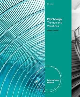 PSYCHOLOGY THEMES & VARIATIONS SECONDHAND - WEITEN,W
