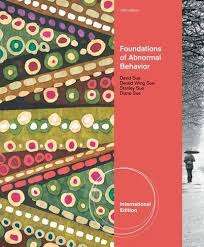 FOUND OF ABNORMAL BEHAVIOUR 10ED SECONDHAND - SUE