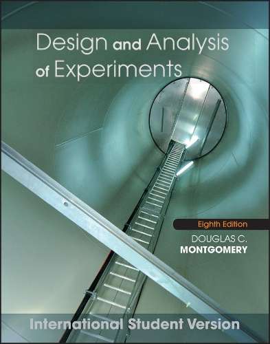 Design and Analysis of Experiments - Douglas C. Montgomery