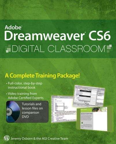 Adobe Dreamweaver CS6 Digital Classroom - Jeremy Osborn