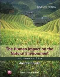 HUMAN IMPACT ON THE NATURAL ENVIRONMENT SECONDHAND - GOUDIE,A