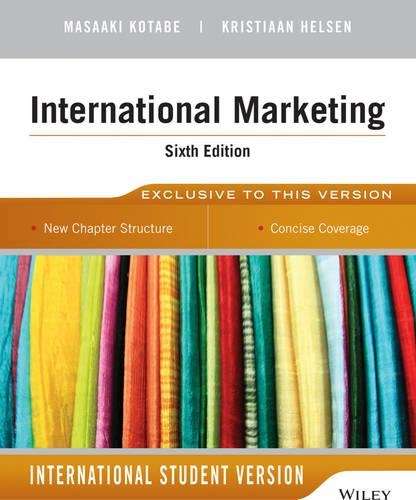 International Marketing - Masaaki Kotabe