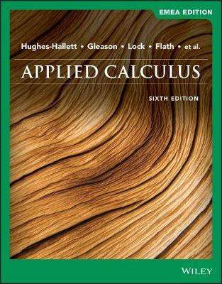 APPLIED CALCULUS 6ED SECONDHAND - HUGHES-HALLETT