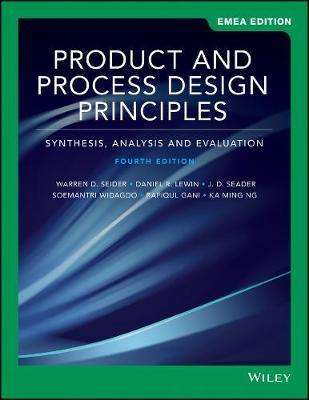 PRODUCT & PROCESS DESIGN 4ED SECONDHAND - SEIDER,