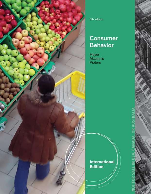 Consumer Behavior International Edition - Wayne Hoyer