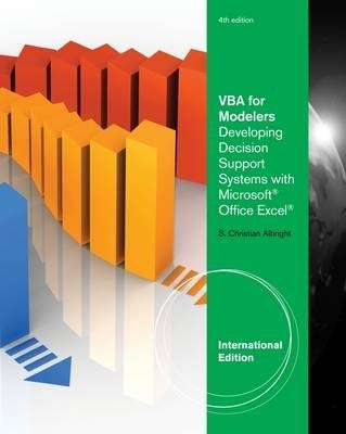 VBA for Modelers - S. Albright