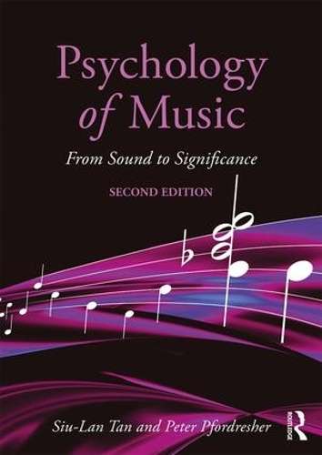 Psychology of Music - Siu-Lan Tan