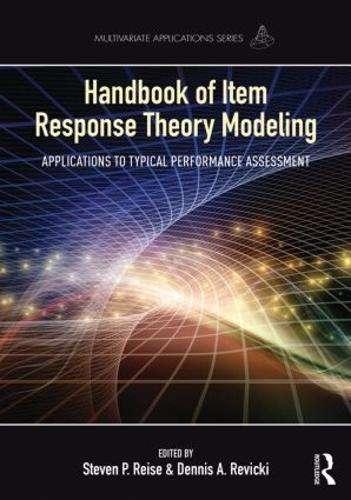 Handbook of Item Response Theory Modeling - REVICKI,D